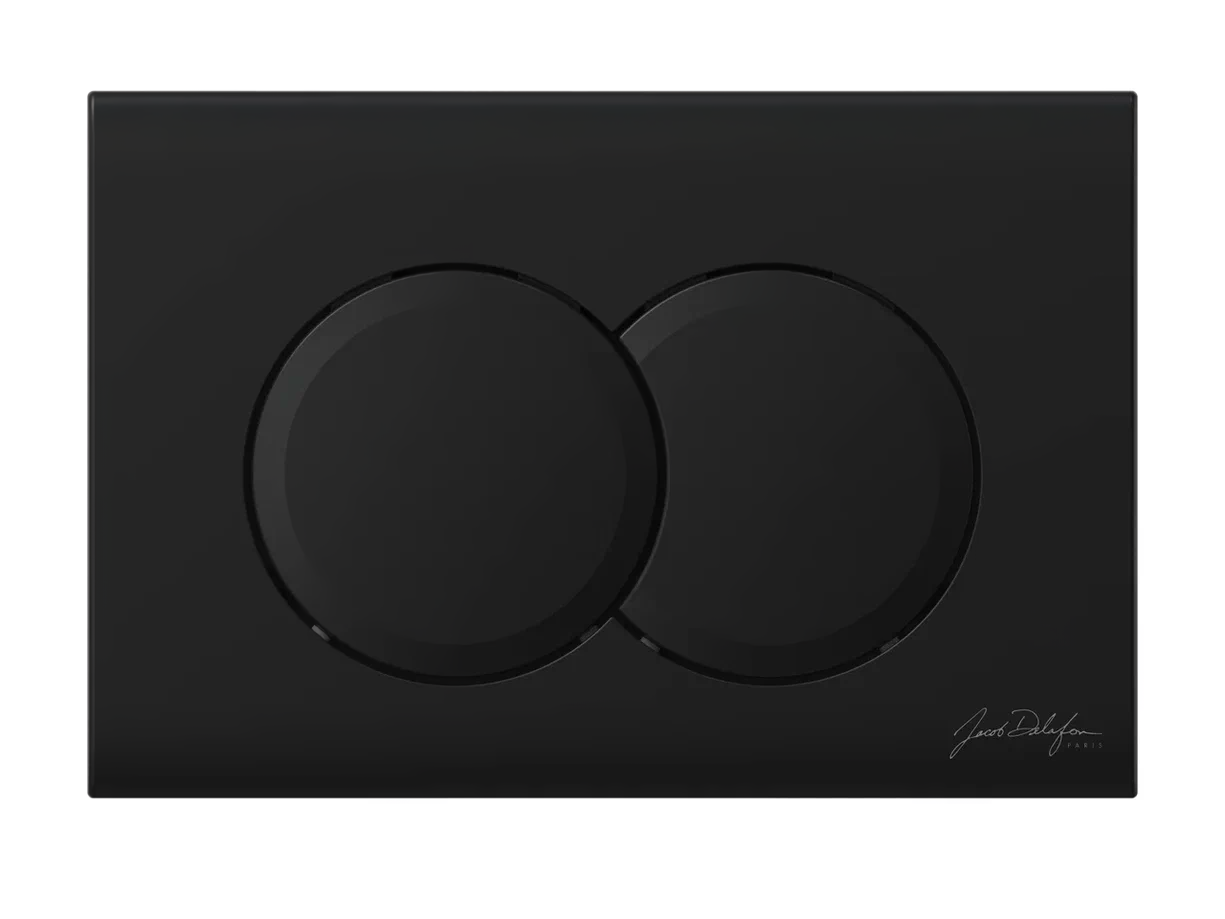 Комплект инсталляции с унитазом Jacob Delafon Aleo сиденье микролифт клавиша матовый черный E21731RU-BL