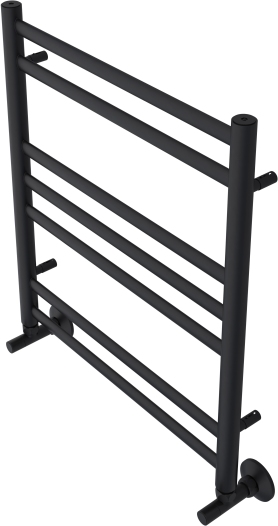 Полотенцесушитель водяной Aquatek Оберон П7 500х600 мм черный муар AQ RO0760BL