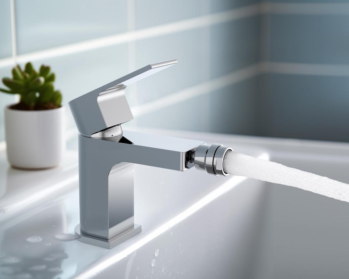 Смеситель для биде Aquanet Лира хром AQ1418CR