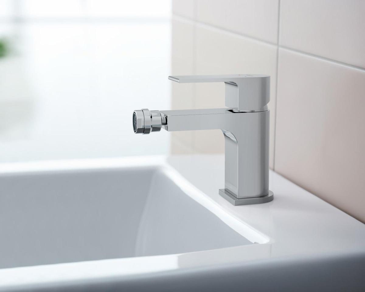 Смеситель для биде Aquanet Лира хром AQ1418CR