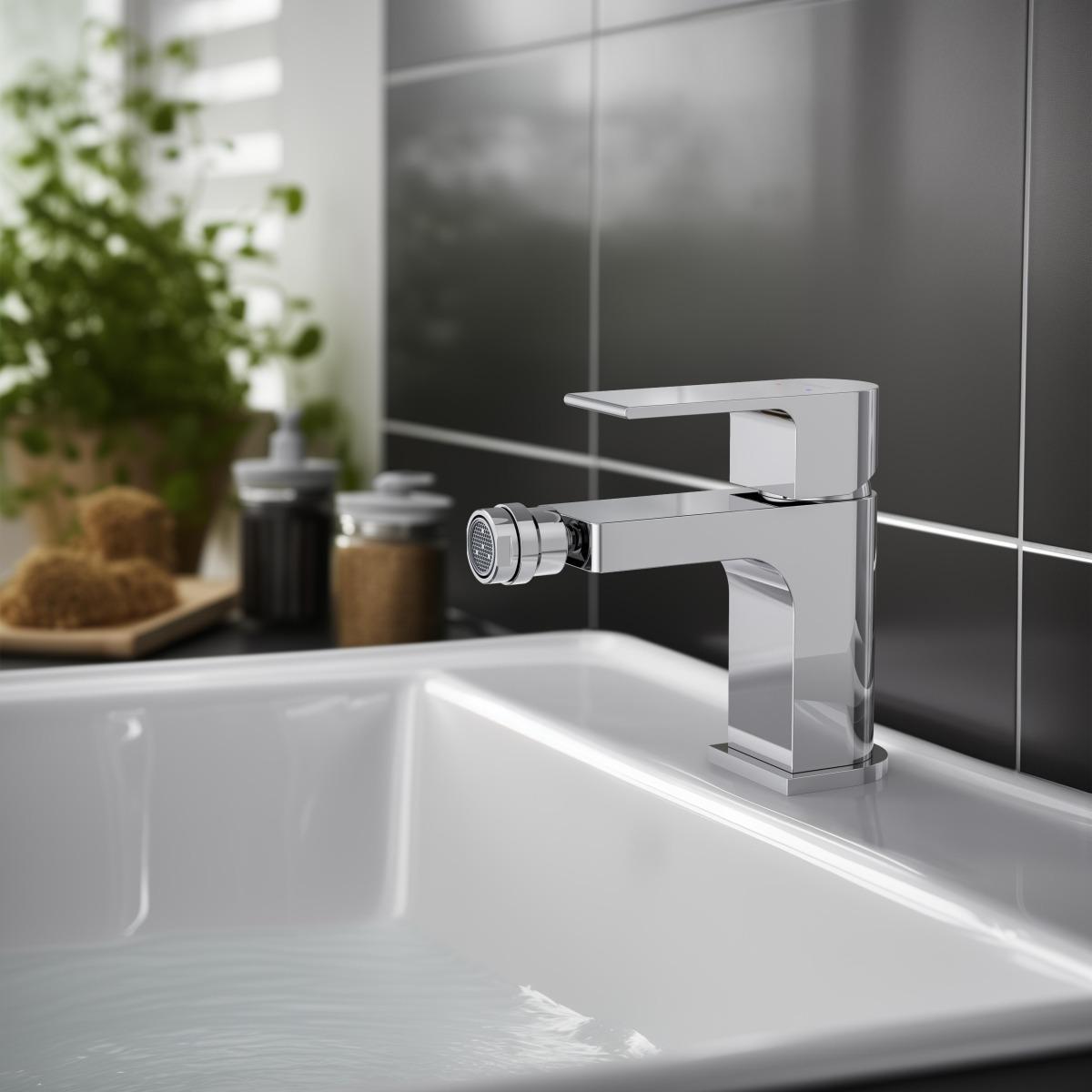 Смеситель для биде Aquanet Лира хром AQ1418CR