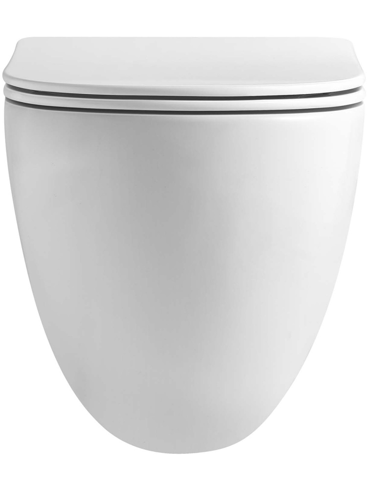 Унитаз подвесной Aquatek Гелиос Tornado 505х360х370 мм с сиденьем дюропласт AQ1993T-00