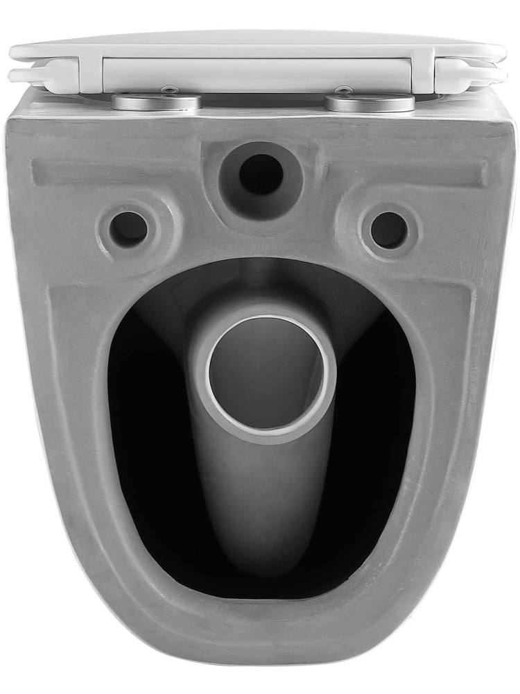 Унитаз подвесной Aquatek Гелиос Tornado 505х360х370 мм с сиденьем дюропласт AQ1993T-00