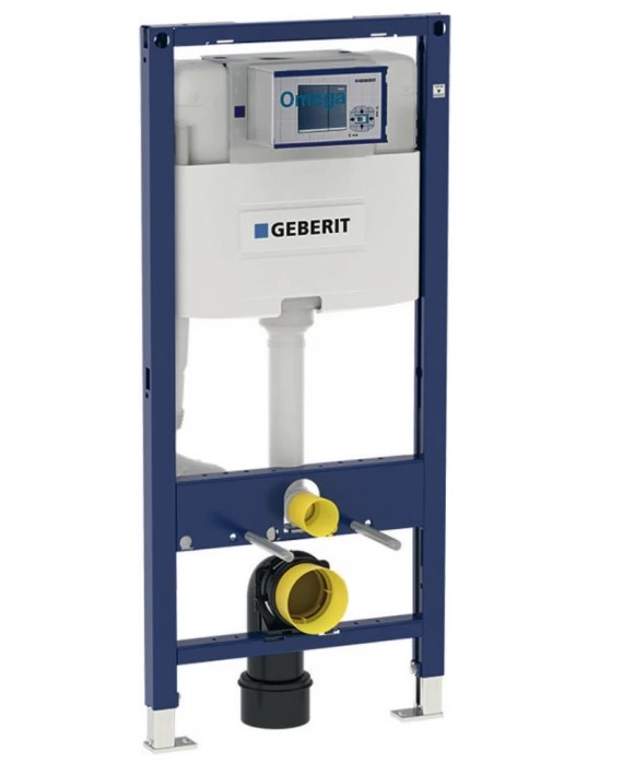 Инсталляция для подвесного унитаза Geberit Duofix 112 см бачок Omega 12 см 111.060.00.2