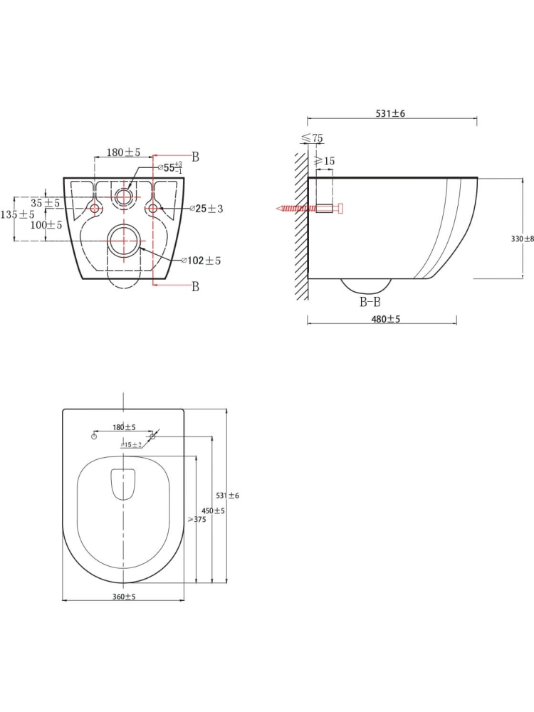 Комплект 4 в 1 инсталляция AQUATEK Standard INS-0000012 клавиша KDI-0000010 унитаз ЕВРОПА AQ1190T-00 ЕВРОПА-AQ1190-010