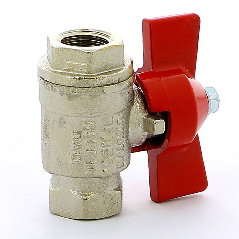 Кран шаровой Itap IDEAL 1/4 ВВ ручка-бабочка 0920014