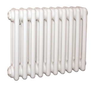 Трубчатый радиатор Arbonia 2180 10 секций боковое подключение 3/4 21801012RAL901634 RAL 9016