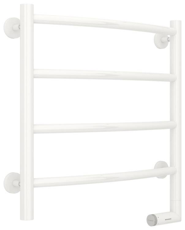 Полотенцесушитель электрический Сунержа Галант 2.0 500x500 мм МЭМ справа белый 1252015050