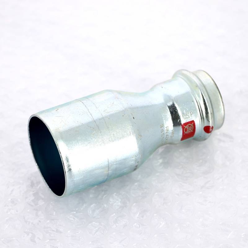 Муфта-вставка пресс из оцинкованной стали Viega Prestabo 42х28 мм 642778