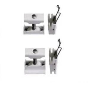 Комплект присоединительных клипс Zehnder для CVD BH 2 шт 948012