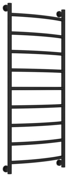 Полотенцесушитель водяной Сунержа Галант 1200х500 мм черный матовый 31-0200-1250