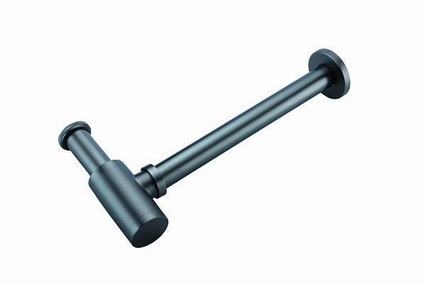 Сифон для раковины Boheme без донного клапана графит 609-GM