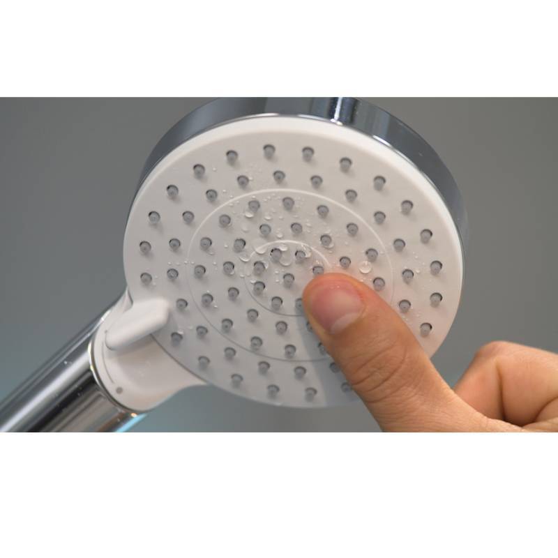 Душевой гарнитур Hansgrohe Crometta 100 Vario со штангой 65 см белый/хром 26532400