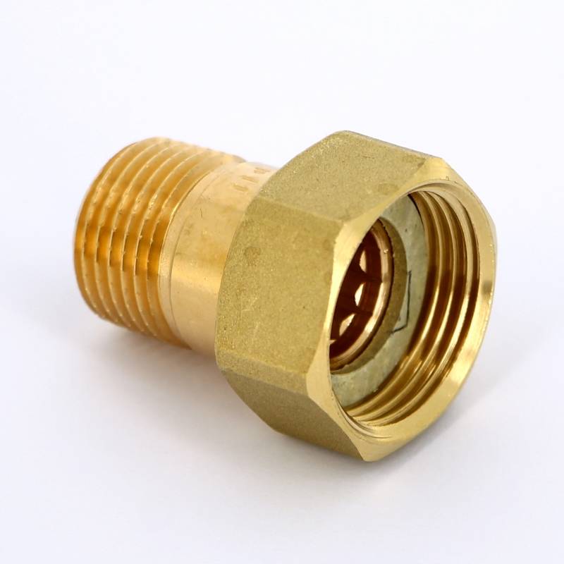 Соединение с накидной гайкой Viega 1/2 НВ бронза 320232