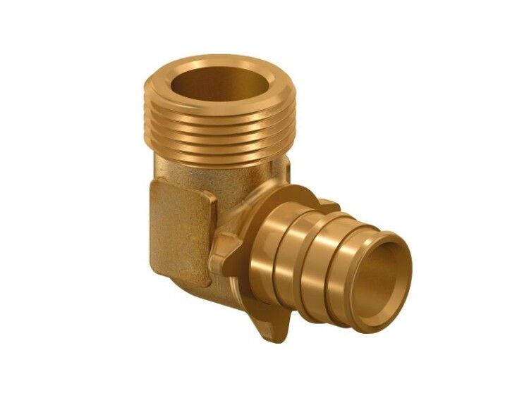 Угольник 90° Uponor Q&E с наружной резьбой 25-3/4 НР 1023022