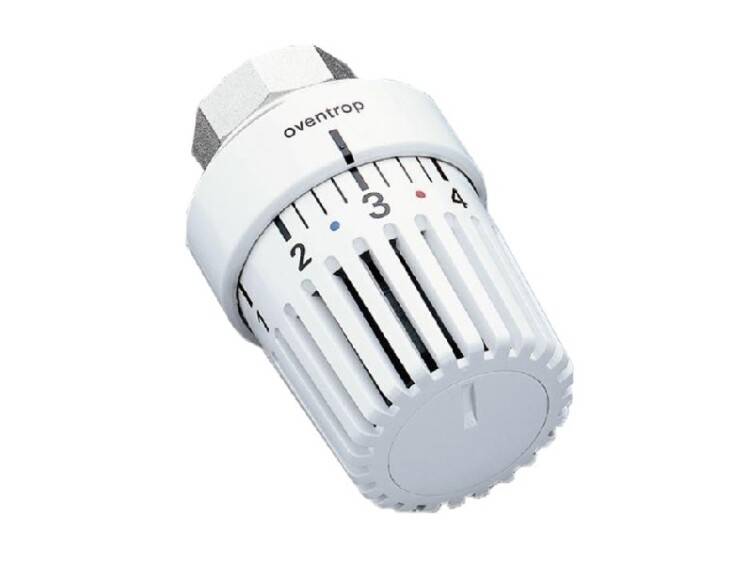 Термостат Oventrop Uni LH M30x1.5 без нулевой отметки белый 1011488