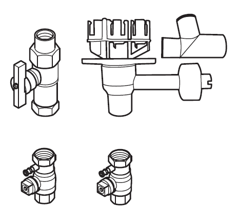 Комплект подключения одноконтурного котла Bosch AS5-AP 7736613430