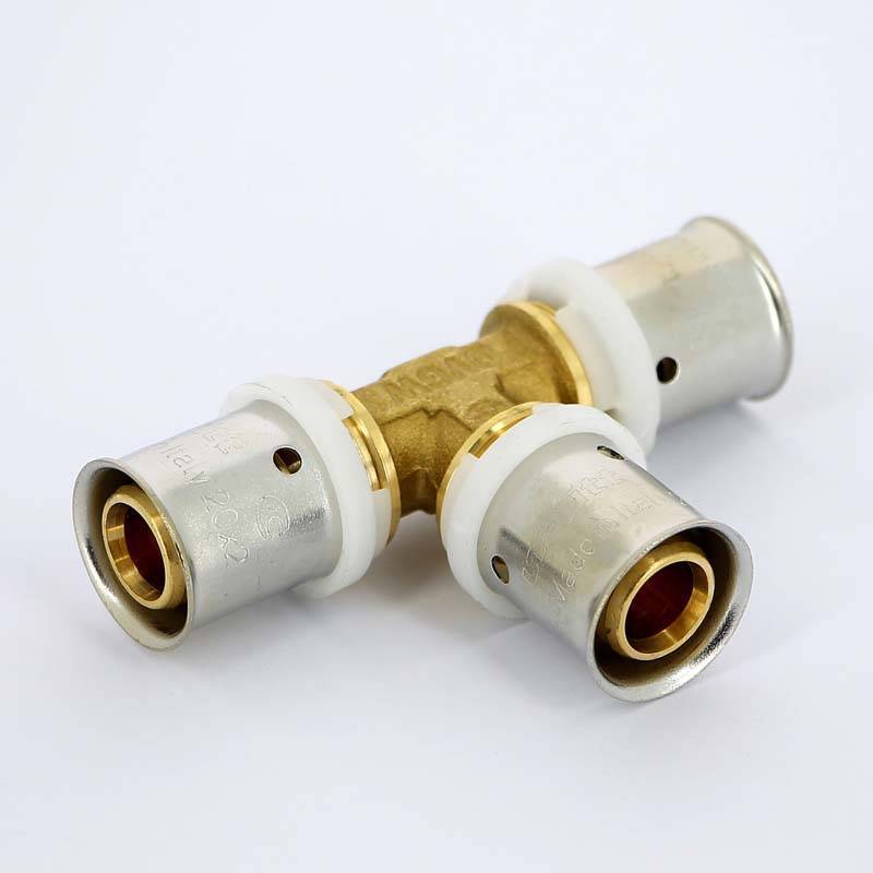 Тройник пресс Uni-Fitt 20 мм 706G7770