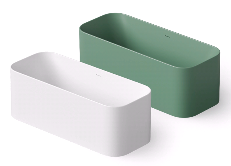 Ванна DEA Design Soul 1700х700х600 мм Matt White DD8658170018