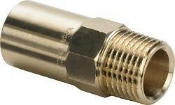Вставка переходная бронза Viega Sanpress 42x1 1/2 НР 132231