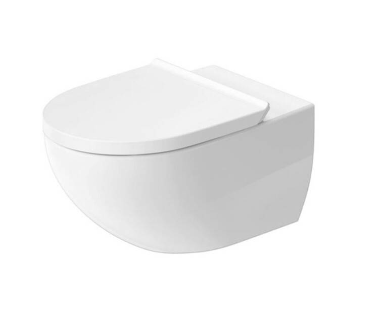 Унитаз подвесной Duravit Architec Rimless с сиденьем 365х575 мм белый 45726900A1