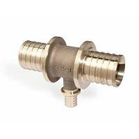 Тройник переходной REHAU RAUTITAN RX+ 50-25-50 бронза 14562831001