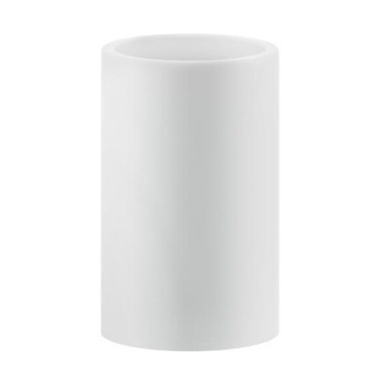 Стакан Gessi Rilievo настольный 75x75x124 мм 300 мл белый 59531531
