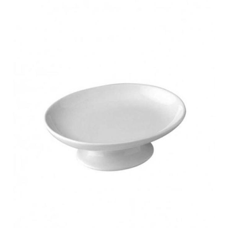 Мыльница керамическая Nicolazzi настольная белая R14871