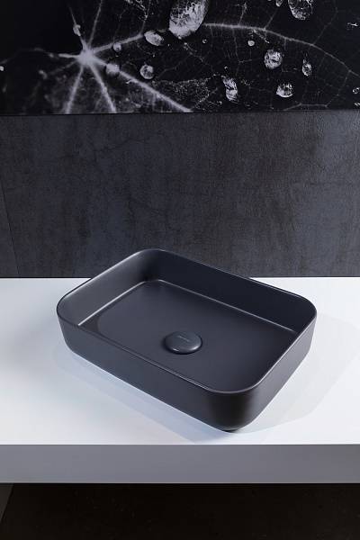 Раковина Allen Brau Fantasy 50 см серая 4.11021.AN