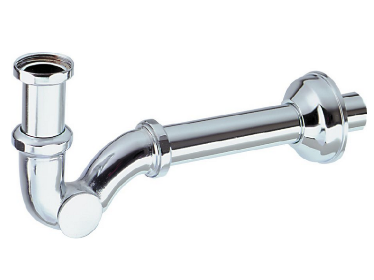 Сифон для раковины Cisal Complementi S-образный 1 1/4 Chrome ZA00411021