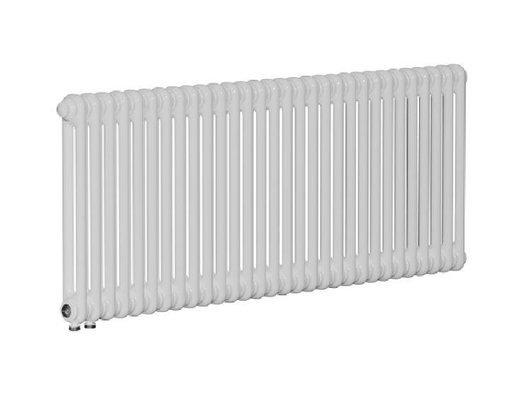 Радиатор трубчатый RIFAR TUBOG VENTIL 2057 26 секций 2-х трубчатый нижнее подключение 3/4 белый RAL 9016 2057-26-DV1