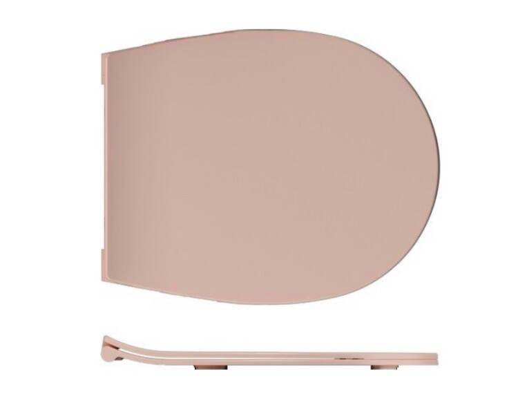 Сиденье для унитаза ISVEA Sentimenti Neo микролифт лососевый матовый 40D40541IS