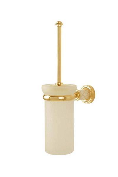 Ершик для унитаза подвесной Boheme Murano золото 10913-W-G