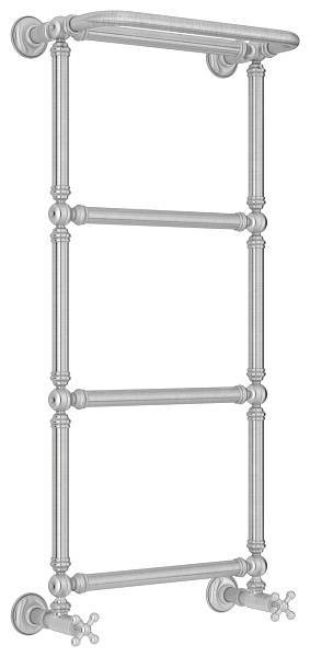 Полотенцесушитель водяной Сунержа Ренессанс 400x960 мм сатин с комплектом вентилей 071-0281-9640