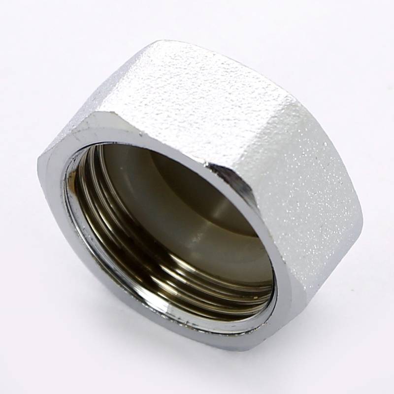 Заглушка FAR 3/4 дюйма ВР хромированная FK 4100 34