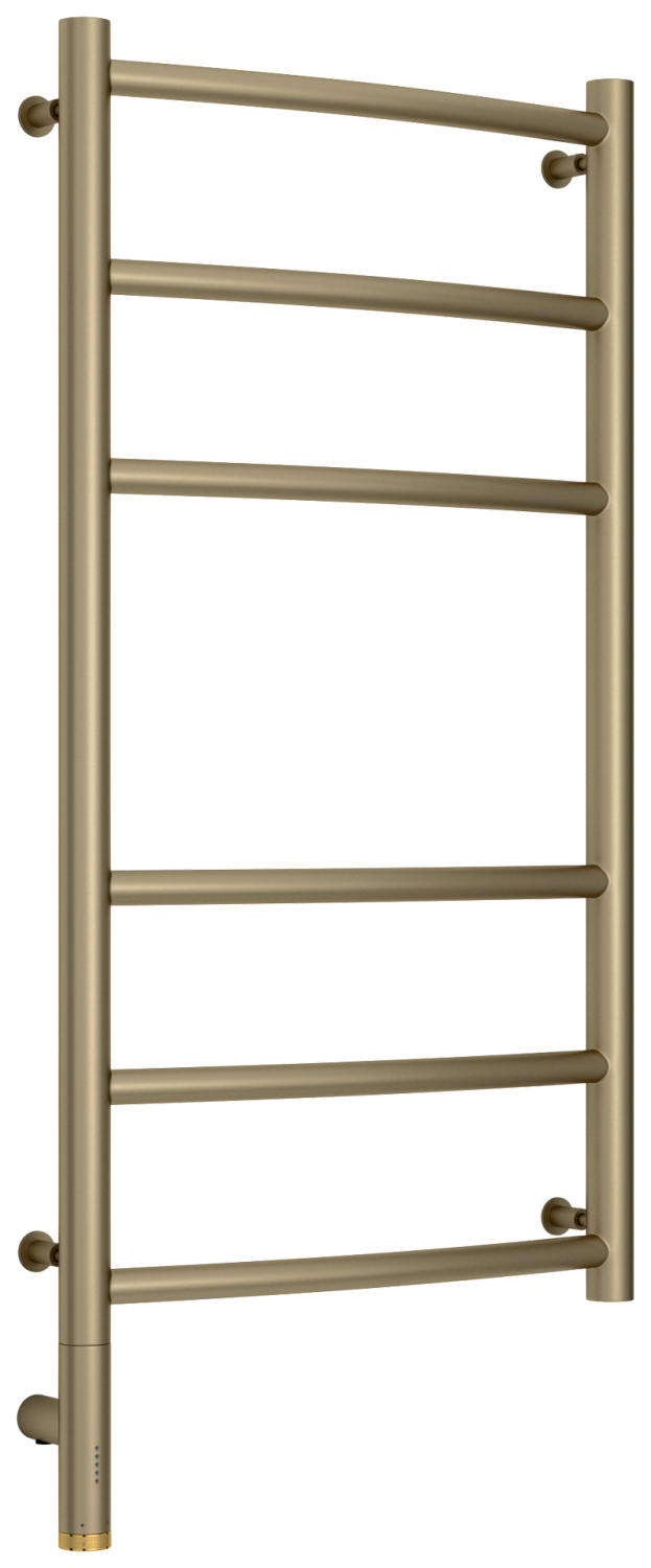 Полотенцесушитель электрический Сунержа Галант 3.0 432x800 мм левый золотой шелк матовый 32-5800-8040