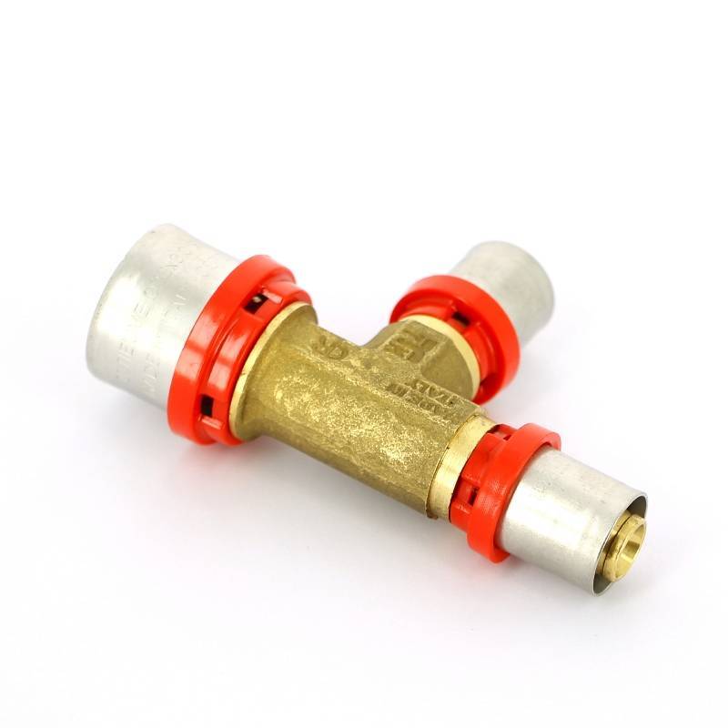 Тройник пресс Tiemme 20х26х20 мм 1650069