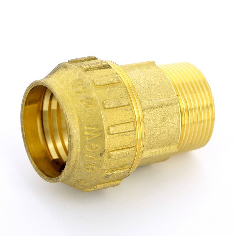 Муфта компрессионная Tiemme 3460CR 40х1 1/4 наружная резьба 3400004