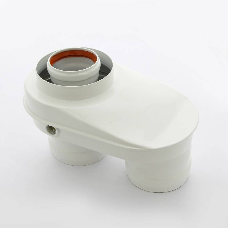 Адаптер Baxi для подключения раздельных труб 80/80 мм 7108183