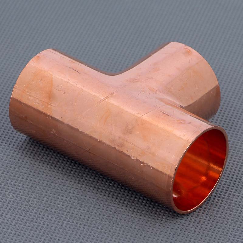 Тройник медный Viega под пайку 35 мм 104184