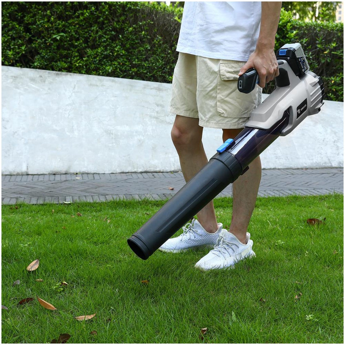 Воздуходувка аккумуляторная DEKO DKBL20 PRO бесщеточная 20 В 2x6.0 Ач 063-4308