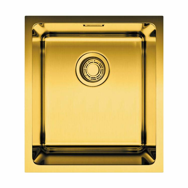 Кухонная мойка OMOIKIRI Tadzava 39-U/IF 390x440 мм латунь 4993078