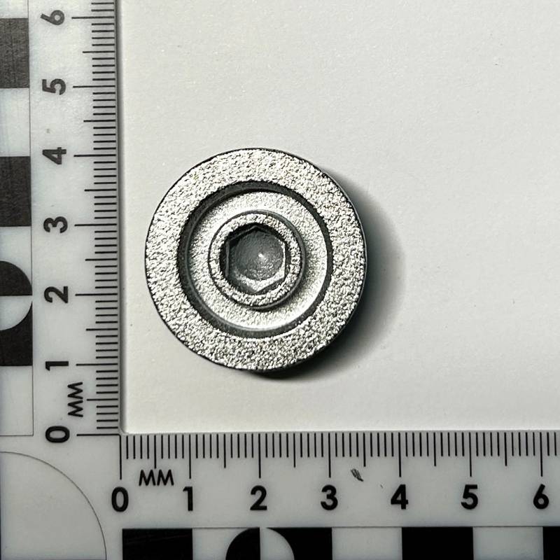 Заглушка резьбовая наружная Uni-Fitt 3/4 с прокладкой O-ring хромированная 609C3001