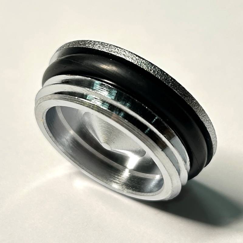 Заглушка General Fittings 1 НР с прокладкой O-Ring хромированная 609C4001