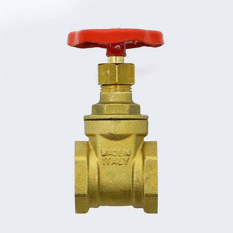 Задвижка клиновая латунная Uni-Fitt 3/4 ВВ PN10 140G3000