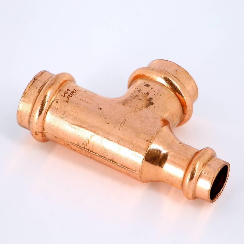 Тройник пресс IBP 22х22х15 мм медь P5130 02222015