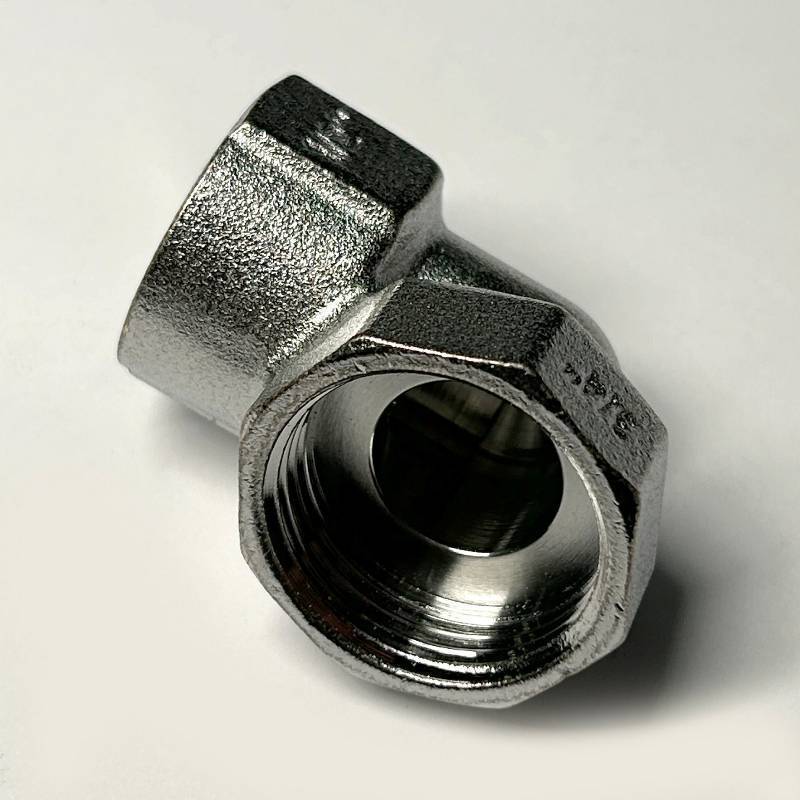 Угол редукционный ВВ General Fittings 3/4х1/2 хромированный 636C3201