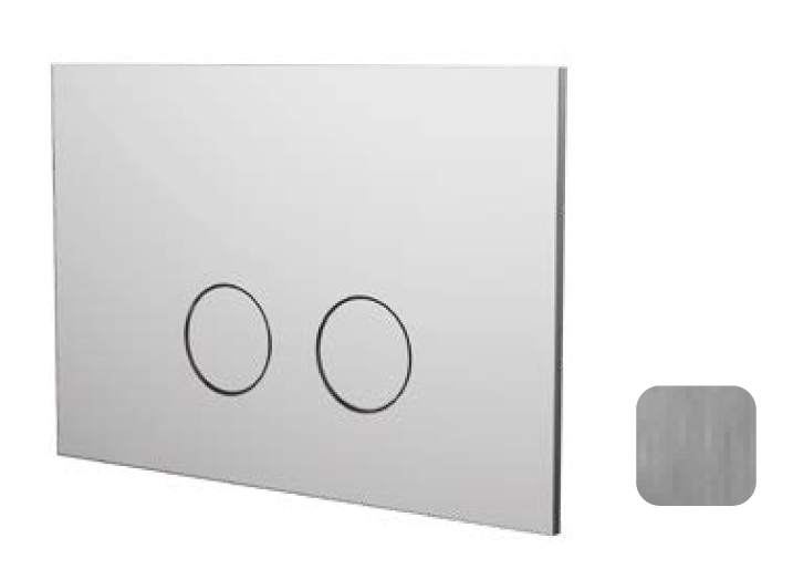 Клавиша смыва Almar Placche WC Brushed Stainless Steel E330003BS