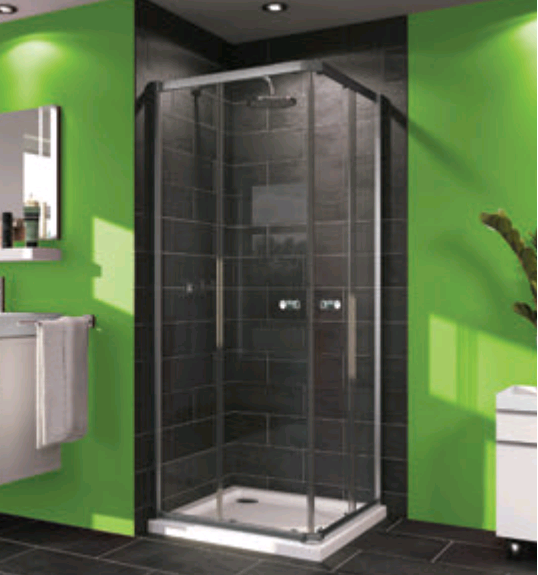 Душевое ограждение HÜPPE X0 900x900x1900 мм золото 21H711.900.247