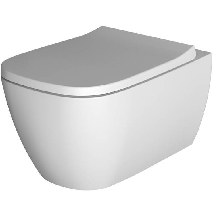 Унитаз подвесной безободковый Alice Ceramica Wunder 360x530 мм белый 45000101